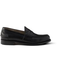 Prada - Leather Loafers - Lyst