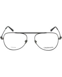 Calvin Klein - Metal Optical Glasses - Lyst