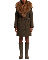 Moncler - Dark Halicte Long Parka - Lyst