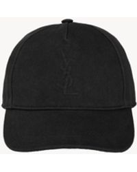 Saint Laurent - Cassandre Baseball Hat - Lyst
