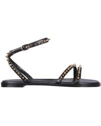 McQueen - Studded Sandals - Lyst