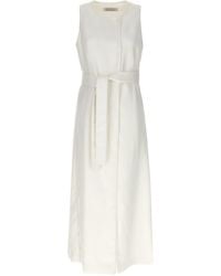 Max Mara - 'Aureo' Maxi Waistcoat - Lyst