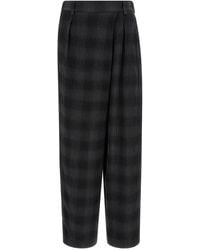 Tela - Check Pants - Lyst