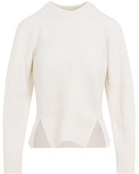 McQueen - Chevron Pullover Sweater - Lyst