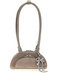 Self-Portrait - Lamb Leather Shoulder Bag - Lyst