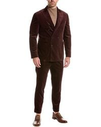 Brunello Cucinelli - 2pc Corduroy Suit - Lyst