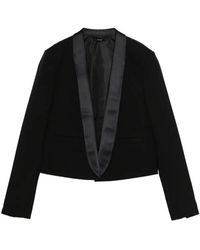Tom Ford - Cropped Tuxedo Jacket - Lyst
