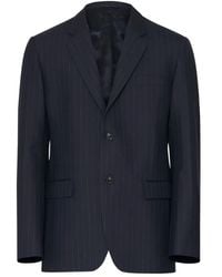 Maison Margiela - Pinstripe Wool Blazer - Lyst