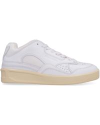Jil Sander - Leather Low-Top Sneakers - Lyst