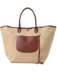 Longchamp - Large Le Pliage Collection Basket Tote Bag - Lyst