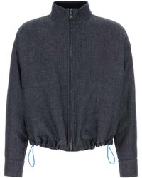 Fendi - Denim Reversible Jacket - Lyst