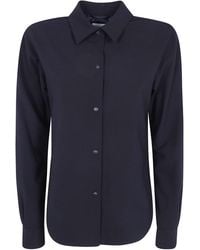 Aspesi - Wool Blend Shirt - Lyst