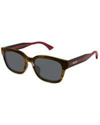 Gucci Sunglasses Square Full Rim, Havana Frame And Lens Gg1689S002 in ...