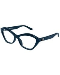 Balenciaga - Bb0341O 001 Optical Frames Acetate Transparent Cat Eye - Lyst