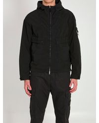 Stone Island - Compact Touch Poly-Tc Lightweight Jacket - Lyst