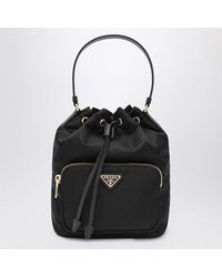Prada - Duet Re-Nylon Bucket Bags - Lyst