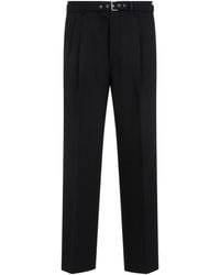Prada - Wool Pant - Lyst