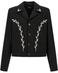 Amiri - Western Jacket With Embroideries - Lyst