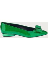 Ferragamo - Ladies Viva Ballet Flats — Dk Brill - Lyst