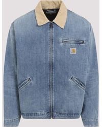 Carhartt - Og Detroit Cotton Jacket - Lyst