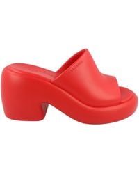 Ferragamo - Rubber Deva Slides - Lyst