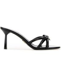 Prada - Leather Mules - Lyst