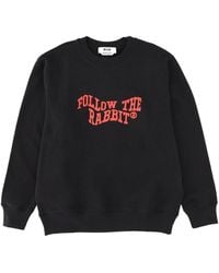 MSGM - "Follow The Rabbit" Sweatshirt - Lyst