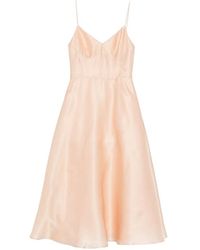 Alberta Ferretti - Dresses Neutral - Lyst