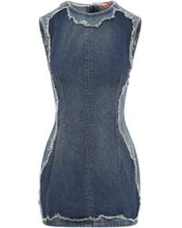 Acne Studios - Cotton Mini Dress - Lyst
