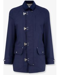 Brunello Cucinelli - Water-Resistant Jacket With Hooks - Lyst