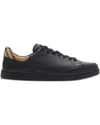 Burberry - Leather Set Sneakers​ - Lyst