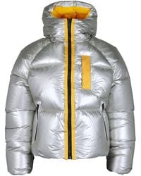 Givenchy - Laminated Hooded Zip-Up Puffer Jacket - Lyst