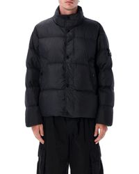 Stone Island - Crinkle Bomber Jacket - Lyst