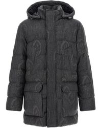 Etro - 'Arnica' Down Jacket - Lyst