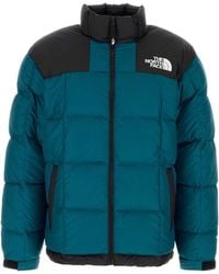 The North Face - Petrol Polyester Lhotse Down Jacket - Lyst