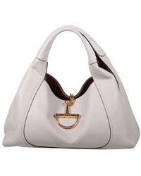 Gucci - Light Leather Large Softbit Shoulder Bag - Lyst