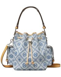 Tory Burch - "T Monogram" Bucket Bag - Lyst