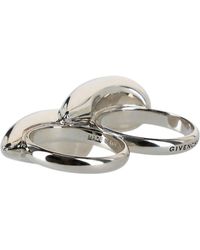Givenchy - G Tears Double Finger Ring - Lyst