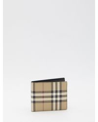 Burberry - Check Book Wallet - Lyst