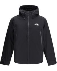 The North Face - Mountain Range Down Hooded Jacket - Lyst
