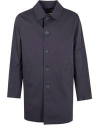 Herno - Single Breasted Midi Coat - Lyst