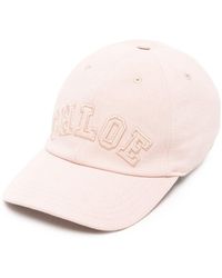 Chloé - Logo-Embroidered Baseball Cap - Lyst
