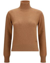Ami Paris - Ami De Coeur Roll-Neck Sweater - Lyst