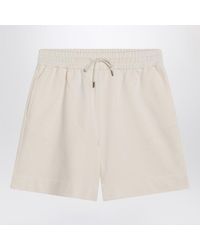Moncler - Ivory Shorts - Lyst