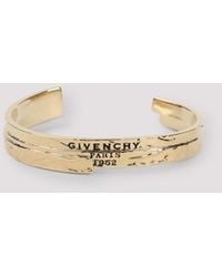 Givenchy - Tape Cuff Brass Bracelet - Lyst