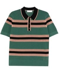 Dries Van Noten - "Mercy Stripe" Polo Shirt - Lyst