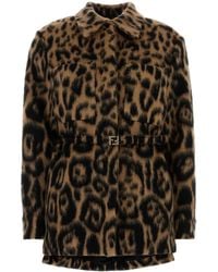 Fendi - Embroidered Wool Jacket - Lyst
