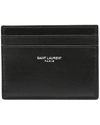 Saint Laurent - Ysl Monogram Credit Card Case - Lyst