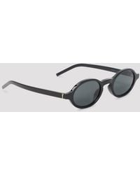 Saint Laurent - Oval Sl M161 Sunglasses - Lyst