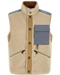 Moncler - Teddy & Chambray Vest - Lyst